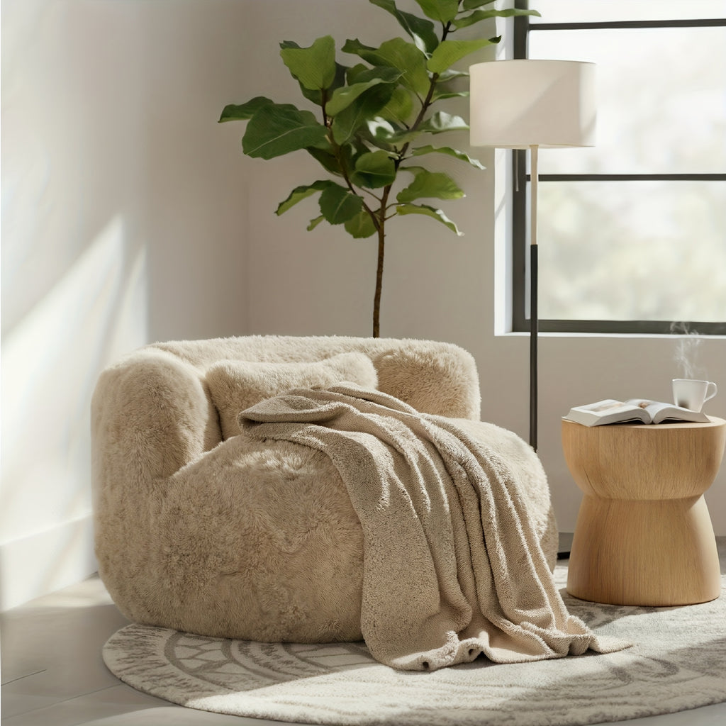 Cozy Compression Couch, Compact Bean Chair for Space Efficiency, Mobile Lounger for Living Area, Visitor Bed, College Room | Perfect Gift Suggestion