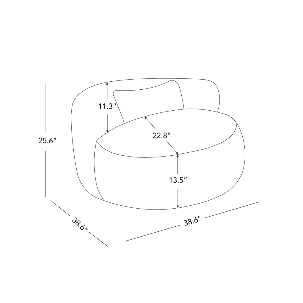 Cozy Compression Couch, Compact Bean Chair for Space Efficiency, Mobile Lounger for Living Area, Visitor Bed, College Room | Perfect Gift Suggestion