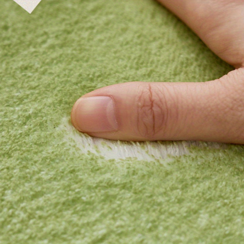 1000G Sheep Carpet - Transparent Flower Pastoral with Sheep, Soft Fluffy Bedside, Non-Slip PVC Backing, Irregular Shape Suitable for ' Room,, Corridor - Machine Washable Cozy Mat