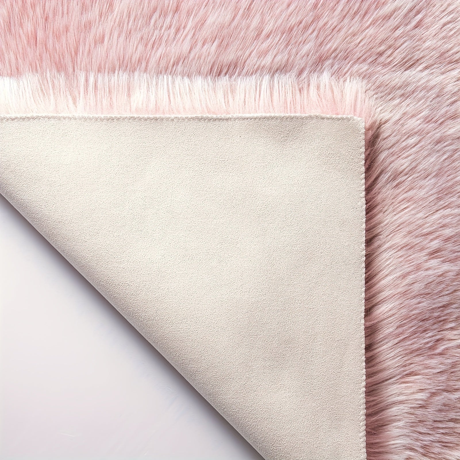 Outdoor Soft Fluffy Plush Faux Fox Fur Shag Mat, Patio And Picnic Home Decor 2 X 6 Feet 1 Pack