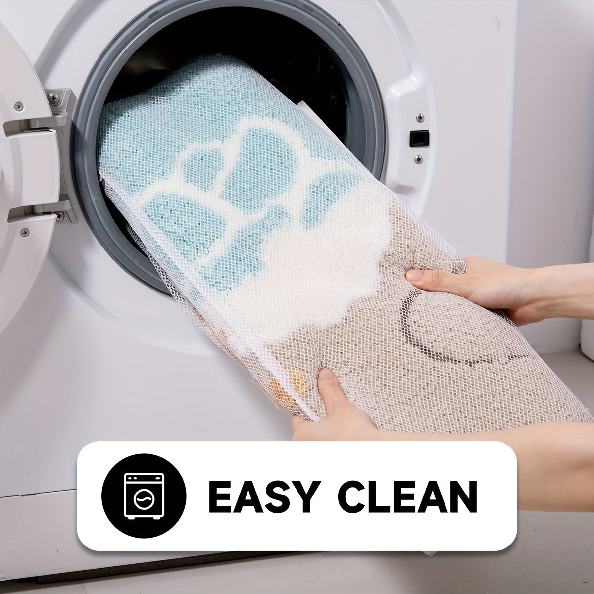 Soft Beach Carpet Soft & Absorbent Beach Carpet with Anti-Slip Backing | 22x34 Inches | Perfect for Bathroom, Kitchen, Entrance, Bathtub Edge, Footrest & Wet\u002FDry Transition Areas