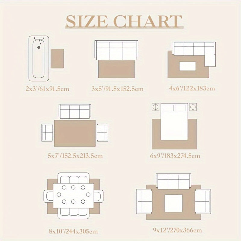 YIHOUSE Non-Shedding Washable Area Rugs, Soft Faux Wool Carpet for Bedroom, Living Room, Dining Room, And Office, Modern Nonslip Striped Rugs in Black And White - Perfect for Home And Room Decoration