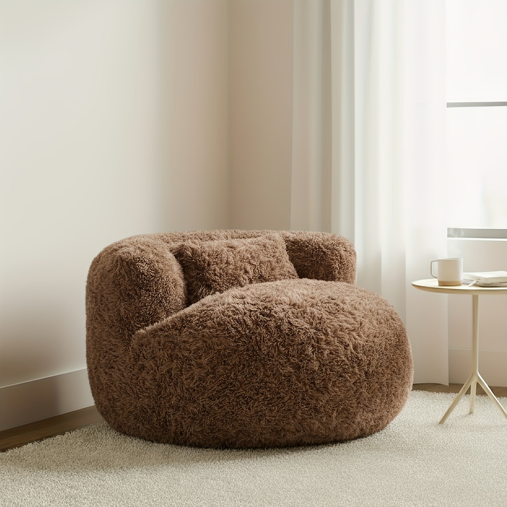 Cozy Compression Couch, Compact Bean Chair for Space Efficiency, Mobile Lounger for Living Area, Visitor Bed, College Room | Perfect Gift Suggestion