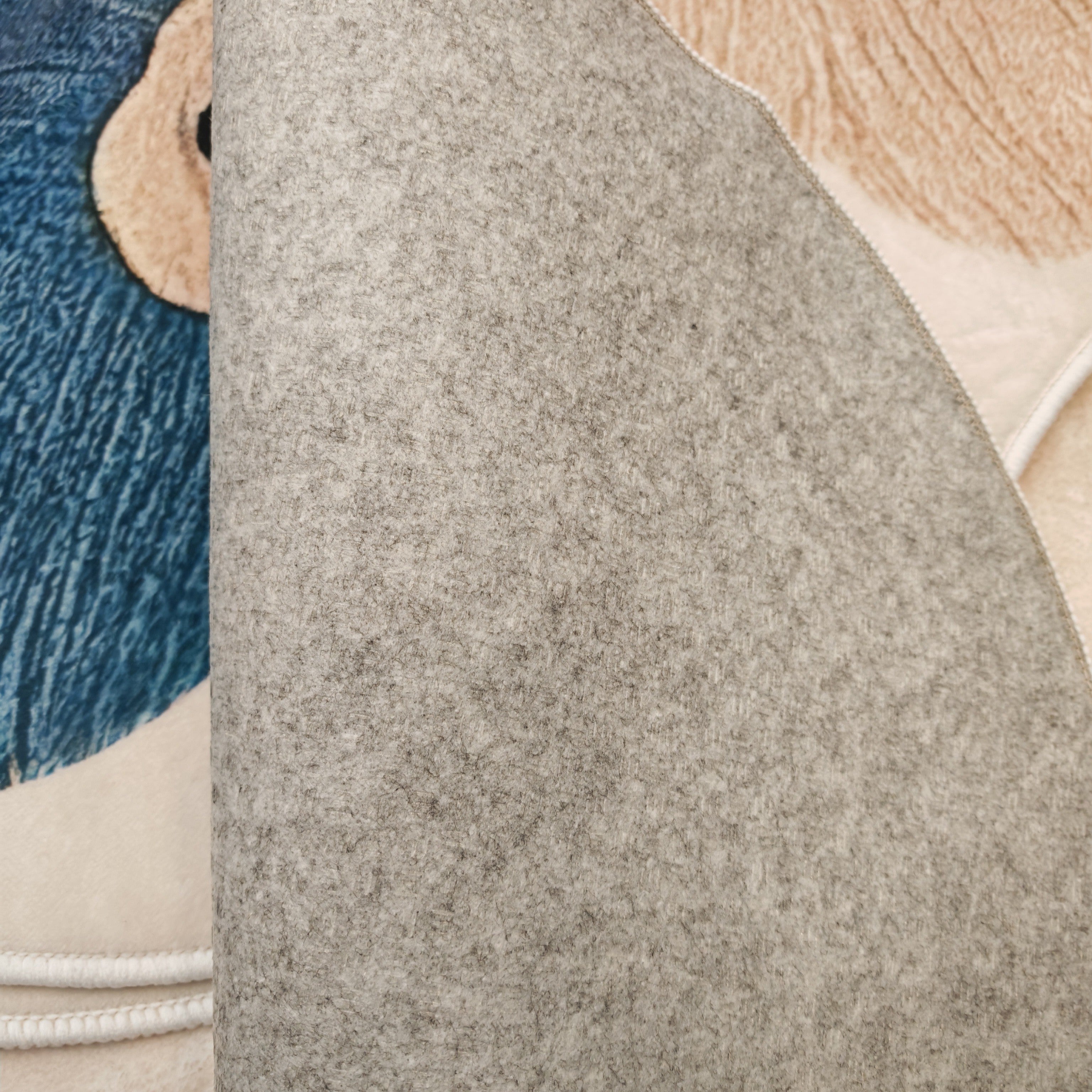 1000G Sheep Carpet - Transparent Flower Pastoral with Sheep, Soft Fluffy Bedside, Non-Slip PVC Backing, Irregular Shape Suitable for ' Room,, Corridor - Machine Washable Cozy Mat