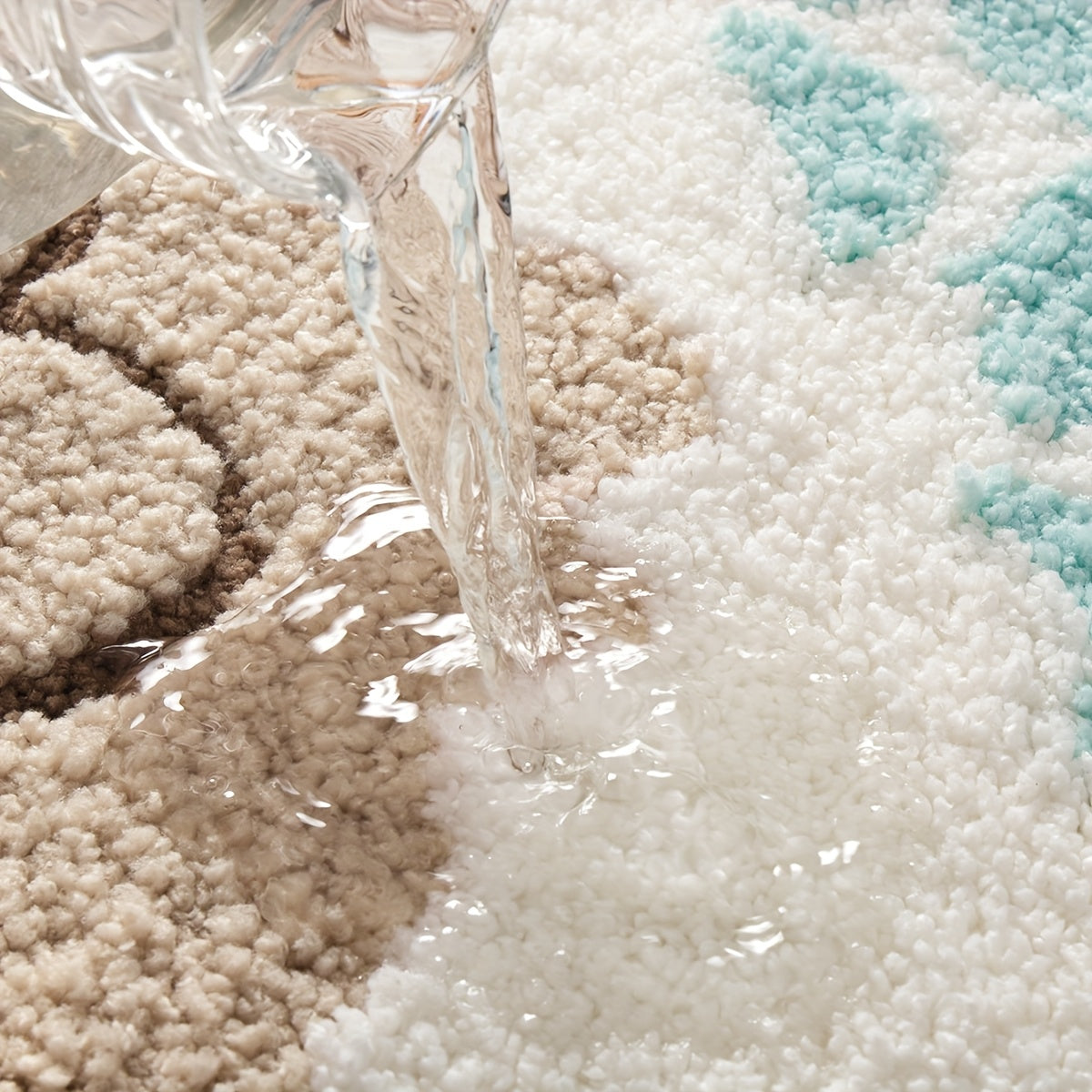 Soft Beach Carpet Soft & Absorbent Beach Carpet with Anti-Slip Backing | 22x34 Inches | Perfect for Bathroom, Kitchen, Entrance, Bathtub Edge, Footrest & Wet\u002FDry Transition Areas