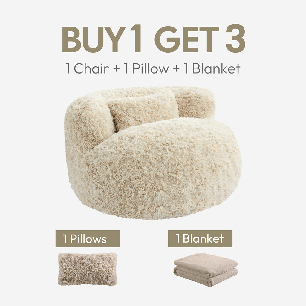 Cozy Compression Couch, Compact Bean Chair for Space Efficiency, Mobile Lounger for Living Area, Visitor Bed, College Room | Perfect Gift Suggestion